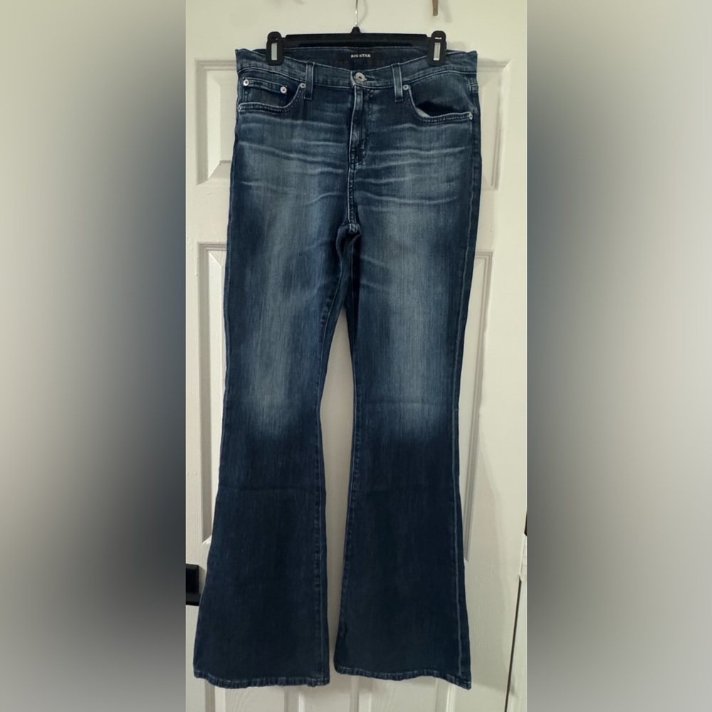 Big Star Dark Blue Flare Jeans